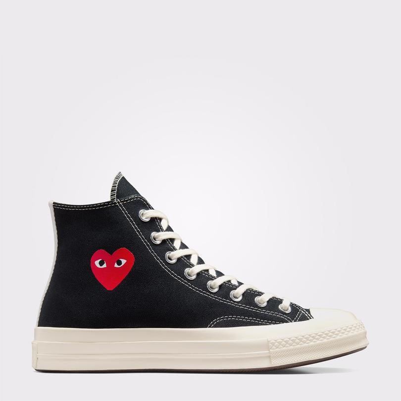 کتونی کانورس آل استار Chuck ۷۰ Comme Des Garçons مشکی مردانه و زنانه اورجینال