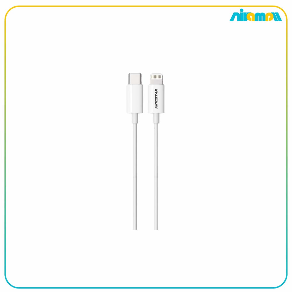 کابل شارژ تایپ سی به لایتنینگ کینگ استار مدل K55iC به طول 1 متر