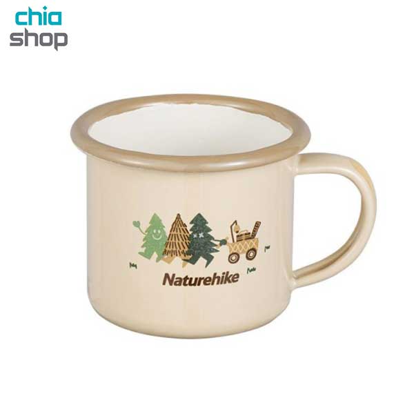 لیوان لعابی نیچرهایک ENAMEL CUP Naturehike مدل CNH22CJ004