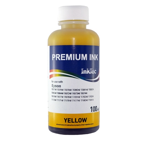 جوهر 100ml اینکتک زرد اپسون Inktec 100ml ink Yellow Epson