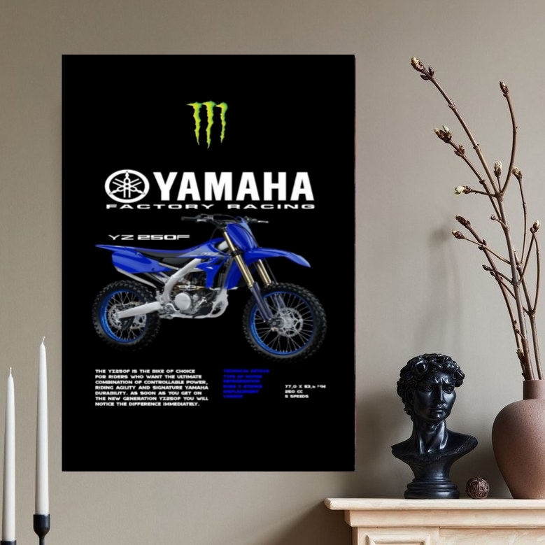 تابلو شاسی یاماها yz250 کد۵۶v