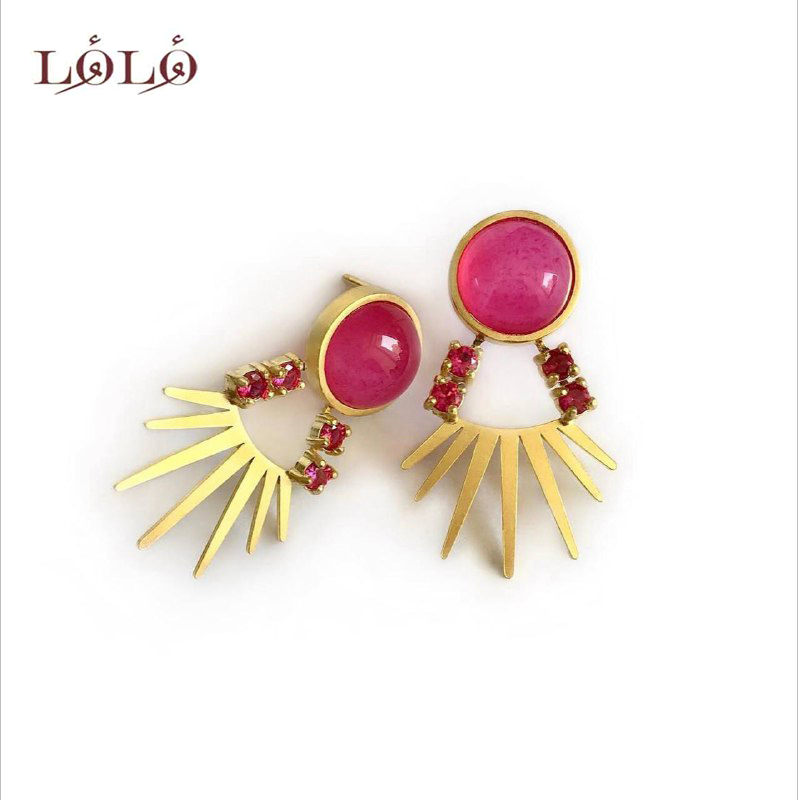 گوشواره نقره درخشان