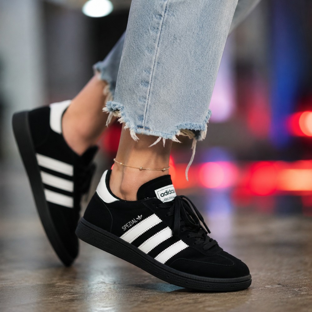کتونی زنانه Adidas مدل Spezial رنگ مشکی (hm) کد SH471