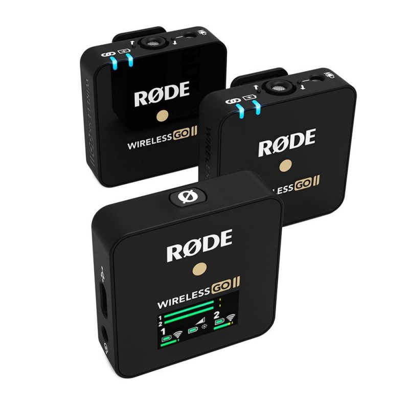 میکروفون رود گو 2 Rode Wireless GO II دوکاربر با 24 ماه گارانتی راژمان سیستم