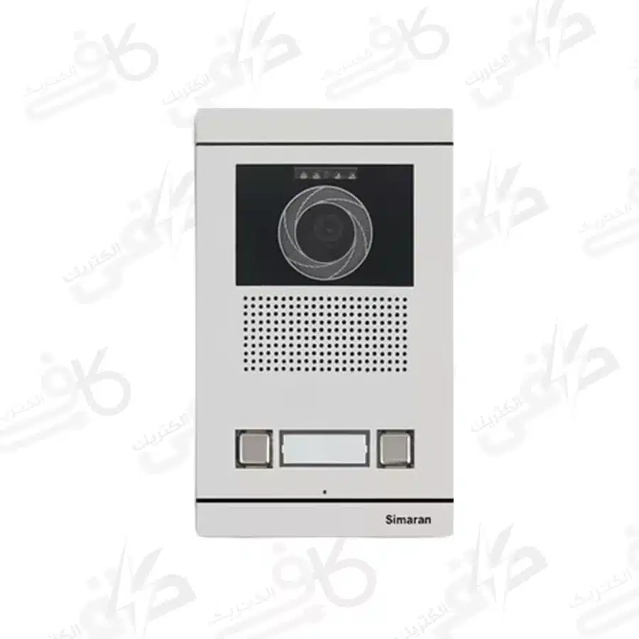 پنل آیفون تصویری مدل دو واحدی فرداد سیماران VFBC2D