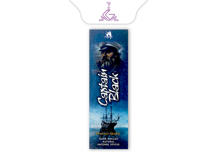 عود شاخه ای دست ساز کاپتان بلک captain black برند پگیمل PEGIMAL