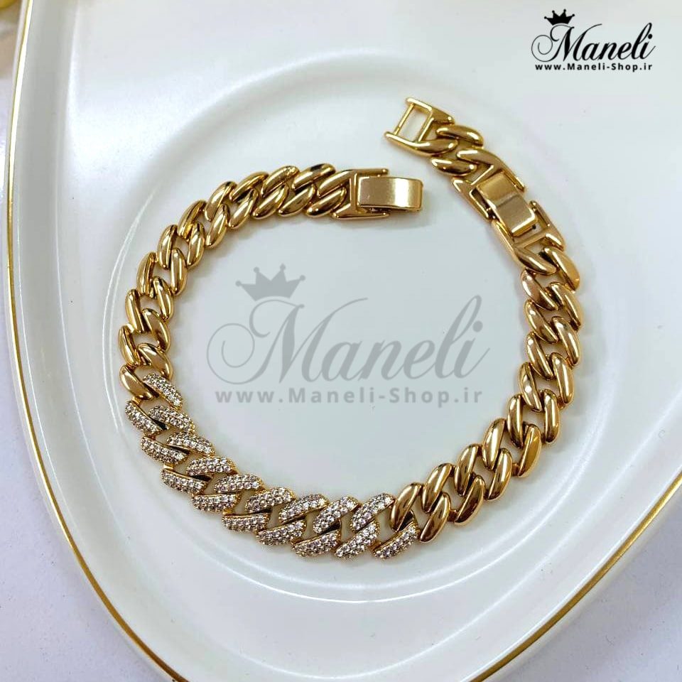 دستبند کارتیر نگین دار ژوپینگ 403