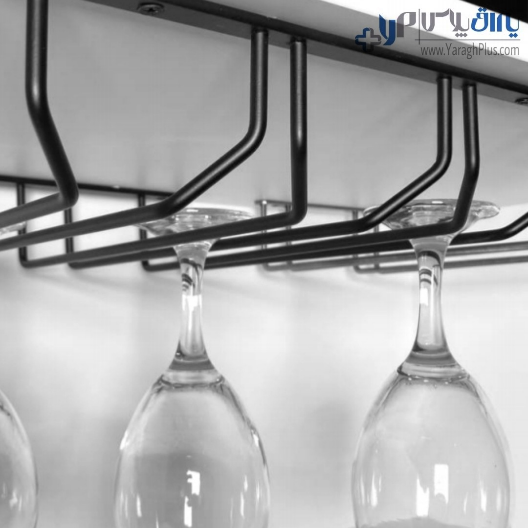 رک دو ریلی جای گیلاس زیر کابینت هوایی فانتونی G098