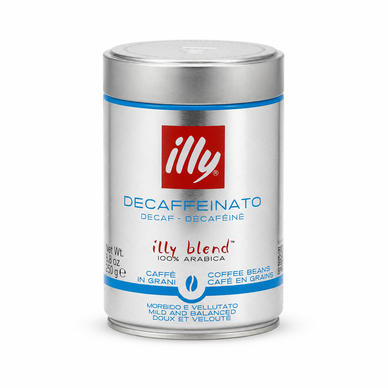 قوطی قهوه دان ایلی دیکافئین مدل illy Decaffeinated