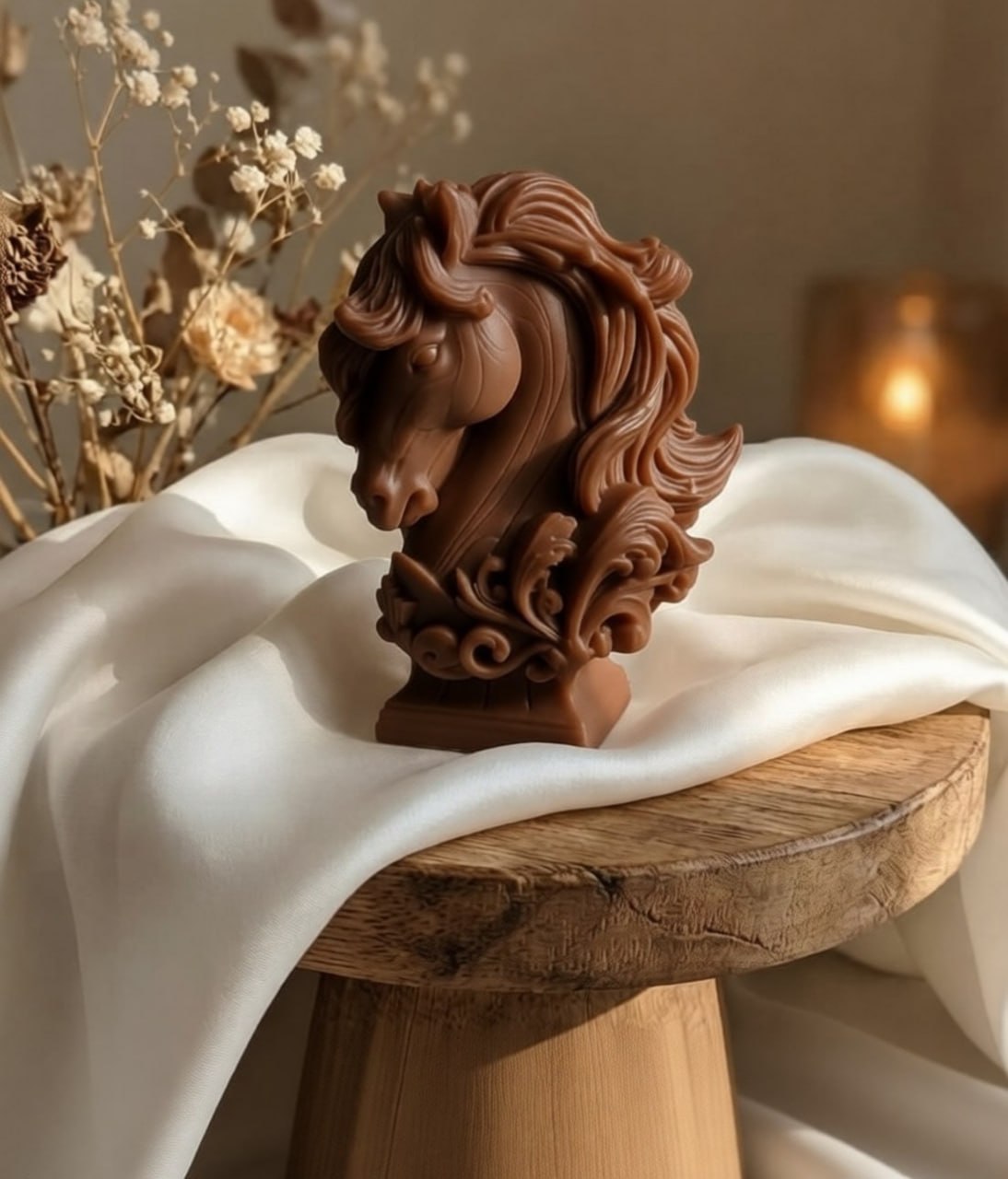 شمع دکوری اسب