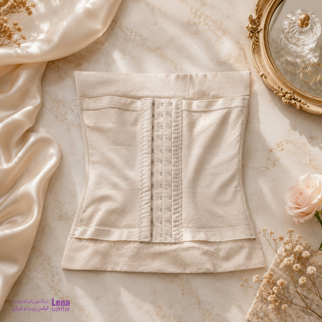 گن شکمی زنانه قزن دار لبه ژله ای