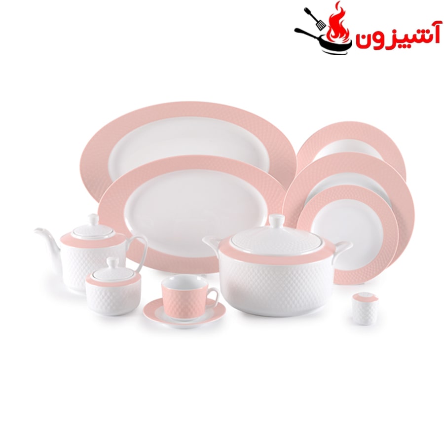 سرویس 102 پارچه 12 نفره طرح ماربل رادیانس