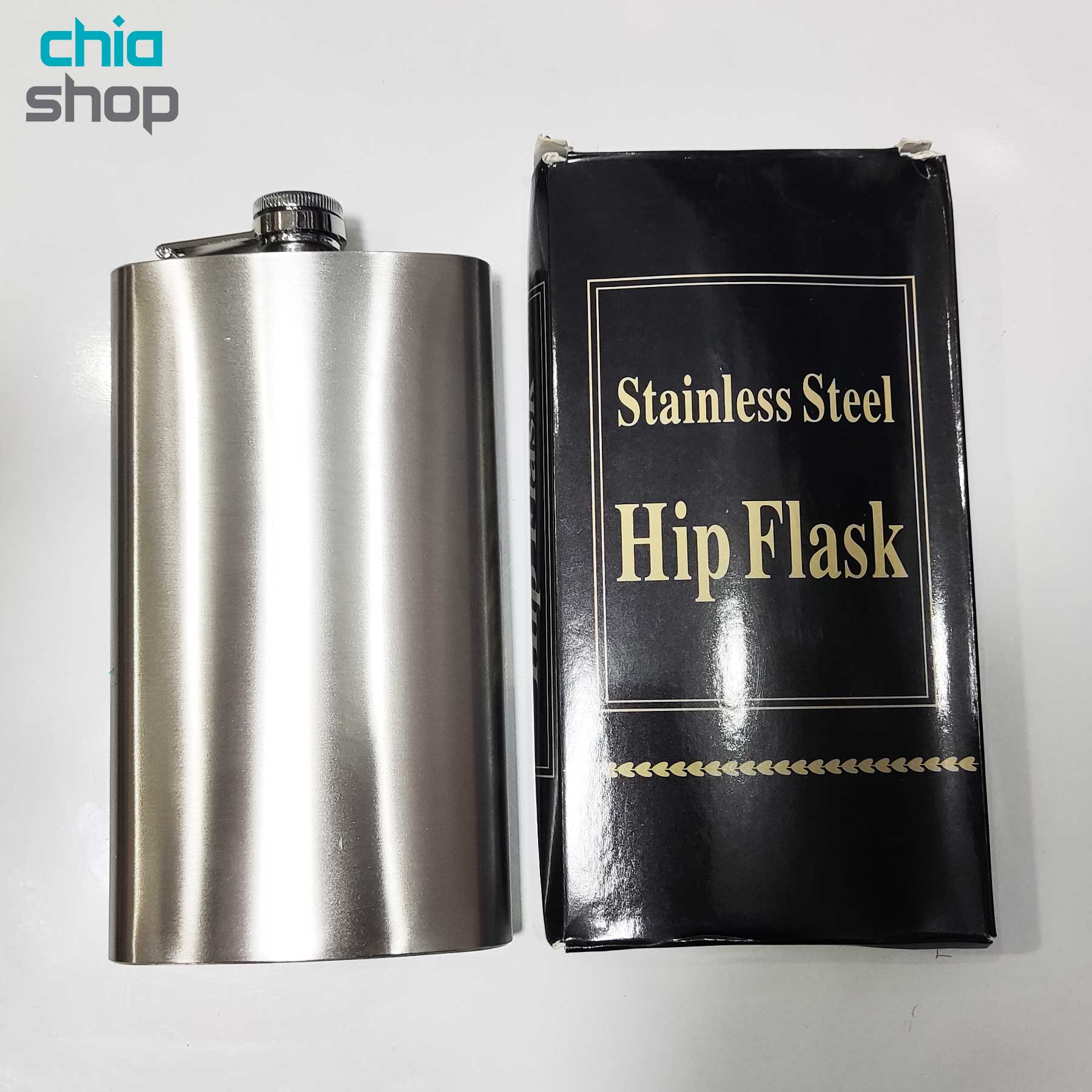 هیپ فلاسک جیبی استیل مدل Hip Flask 12OZ