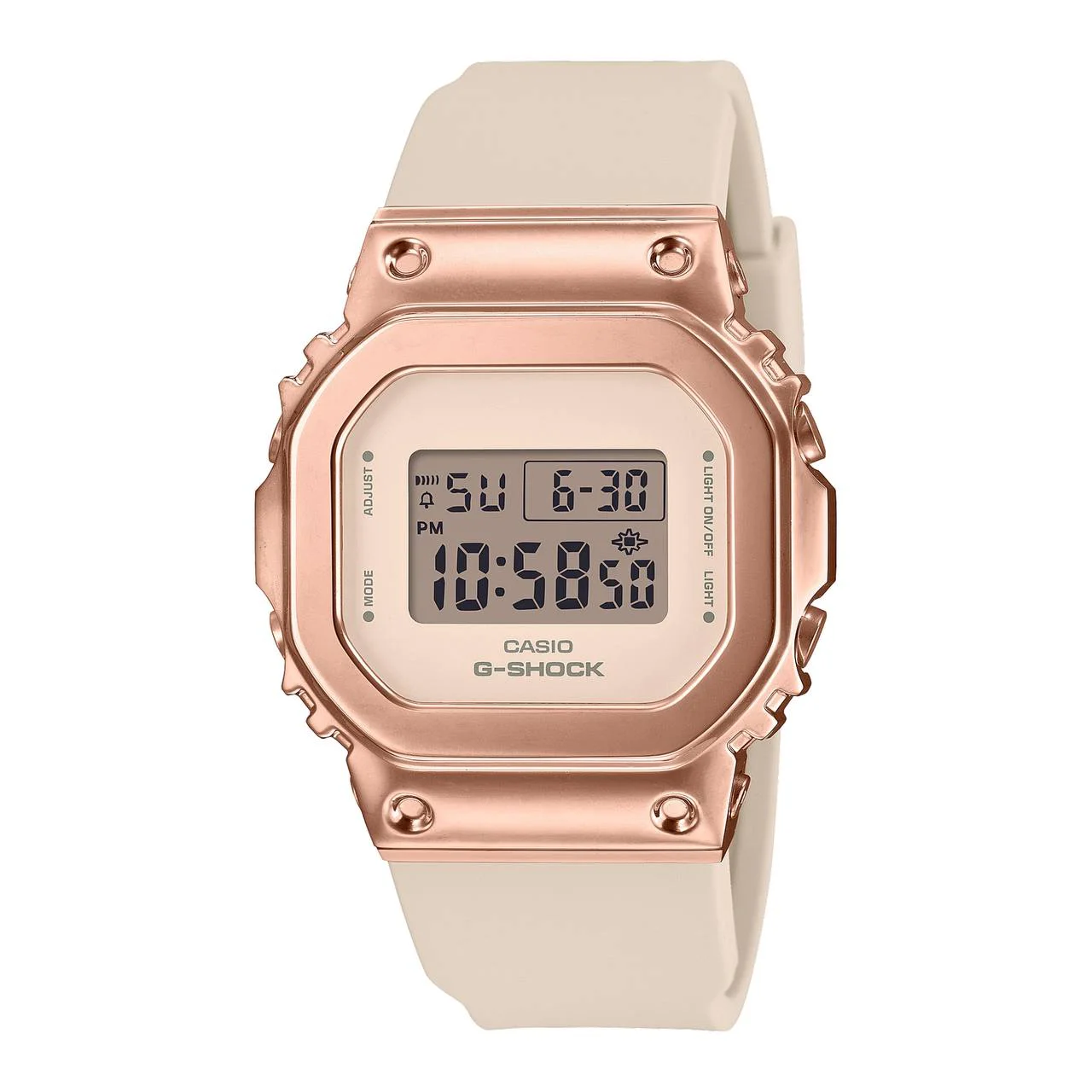CASIO G-SHOCK ساعت زنانه کاسیو جی شاک GM-S5600PG-4DR