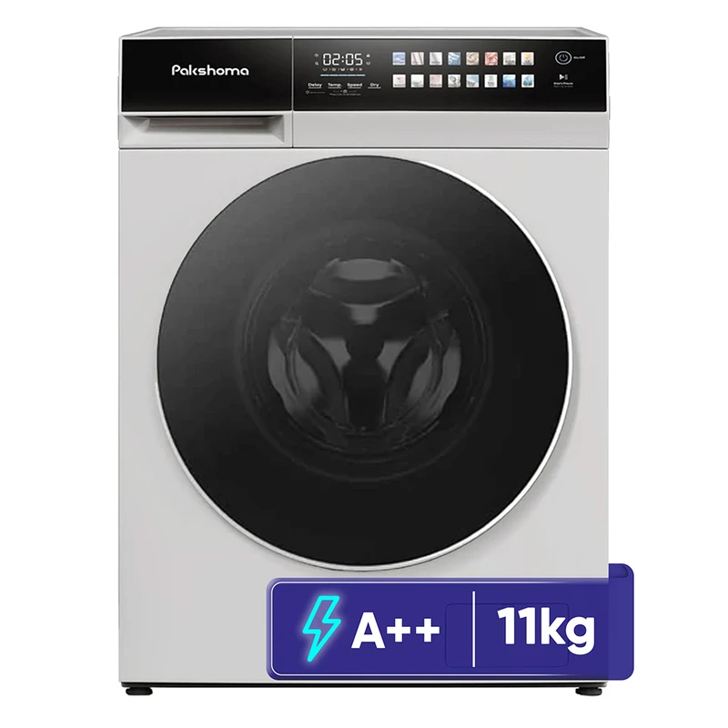 ماشین لباسشویی 11 کیلوگرم اتوماتیک پاکشوما مدل X106 W