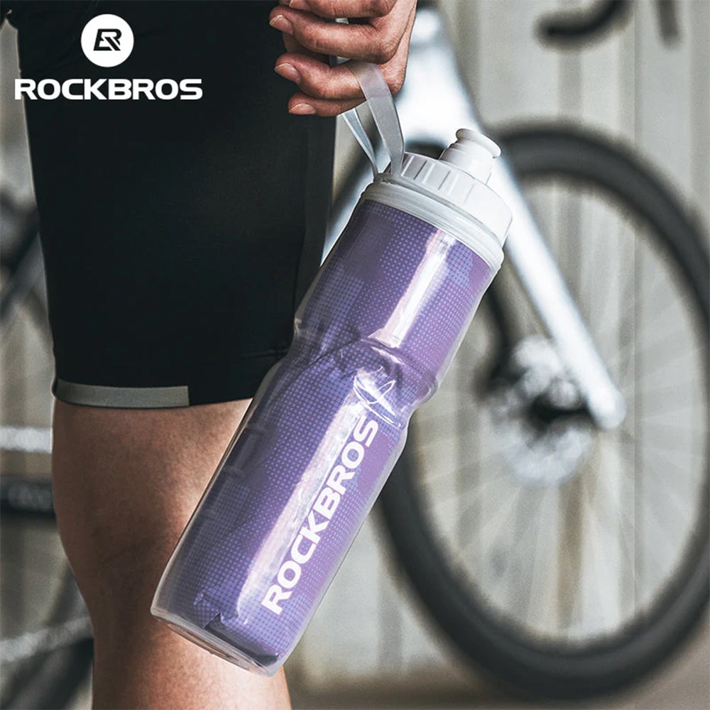 قمقمه دوچرخه سواری سه جداره راکبراس ROCKBROS 750cc
