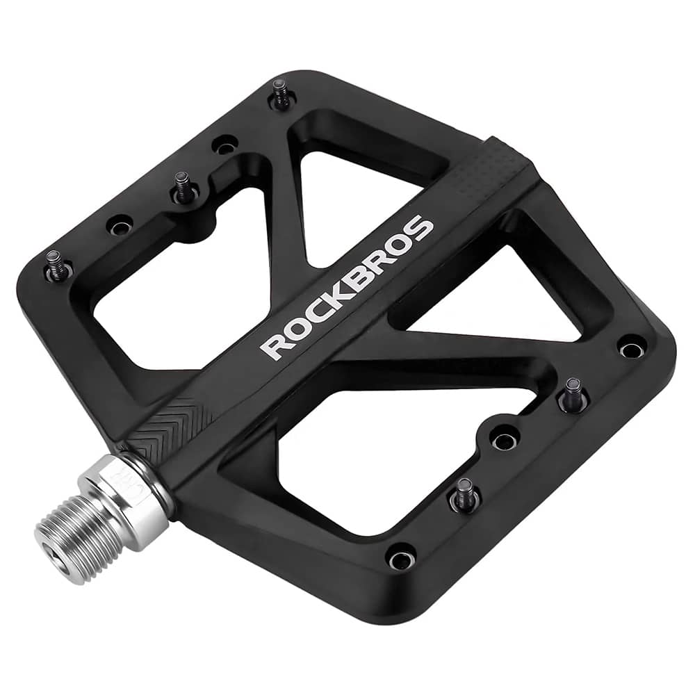 پدال بلبرینگی پهن راکبراس میخ دار ROCKBROS M906-BK