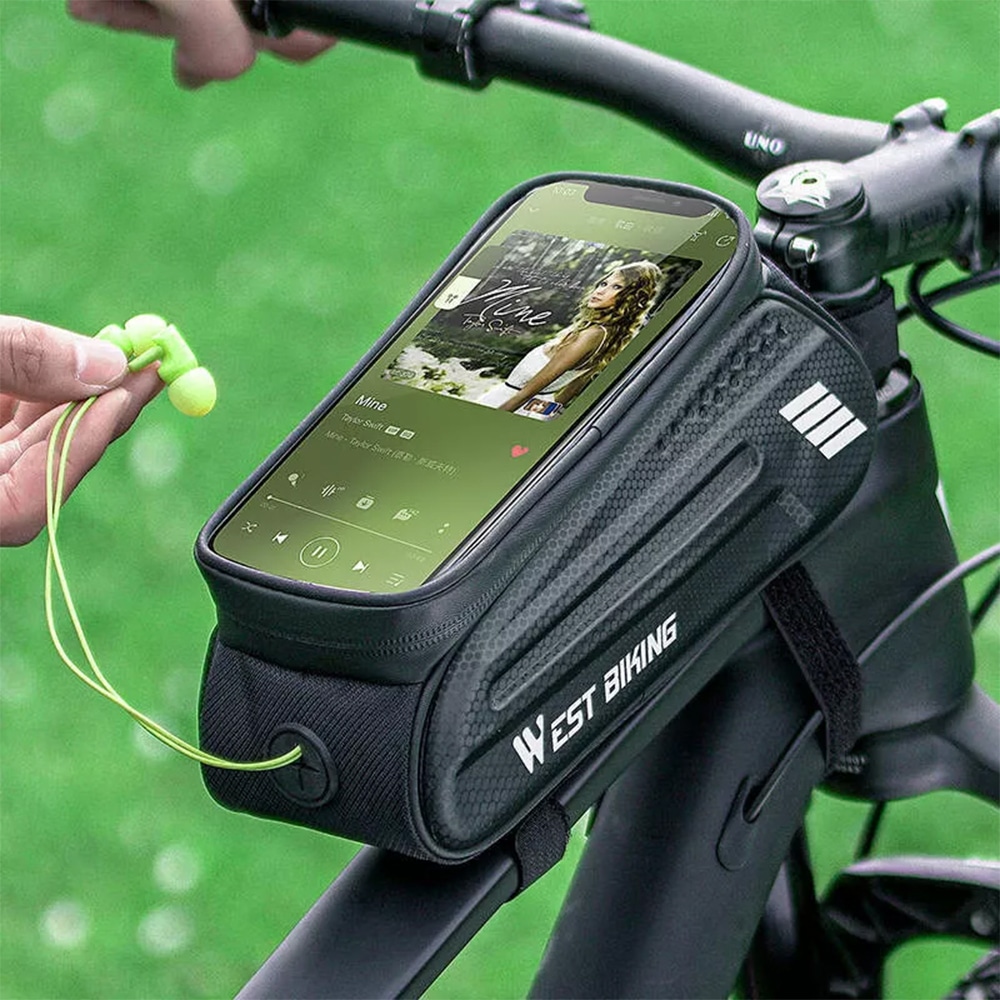 هارد کیف روی تنه دوچرخه وست بایکینگ WESTBIKING