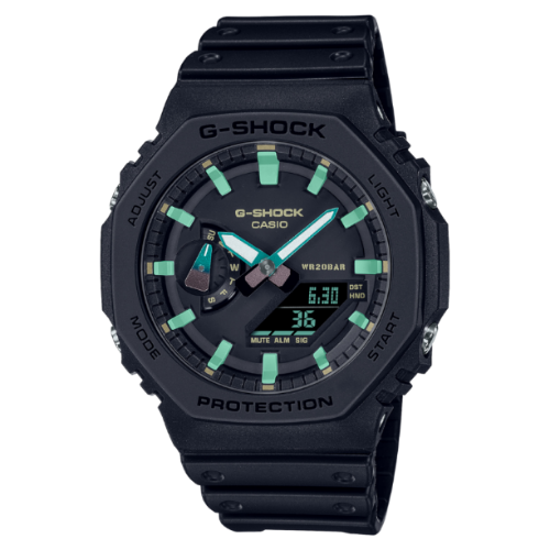 CASIO G-SHOCK ساعت مردانه کاسیو جی شاک GA-2100RC-1ADR