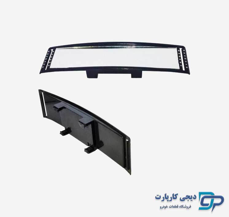 آینه وسط نگین دار یزدی (رو آینه گیره ای)