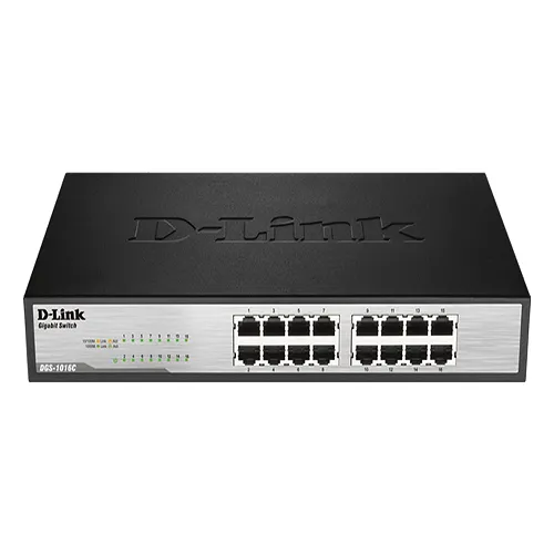 سوئیچ 16 پورت گیگ دی لینک مدل D-Link DGS-1016C