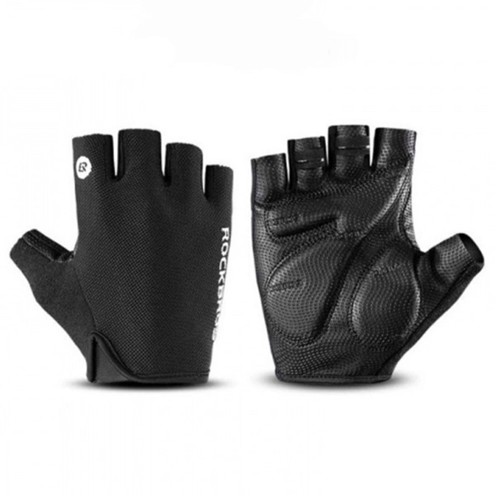 دستکش نیم انگشت دوچرخه سواری راکبراس ROCKBROS S106BK