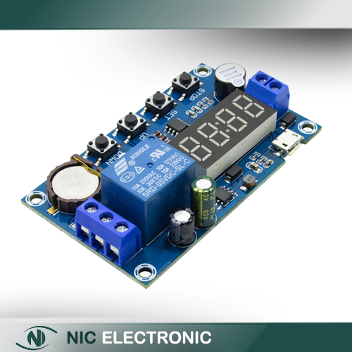 ماژول تایمر و ساعت XY-BJ ورودی Micro USB