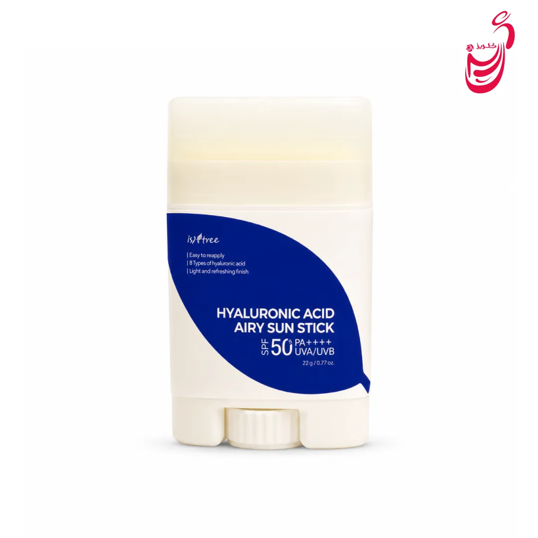 ضد آفتاب استیکی SPF50 ایزنتری مدل هیالورونیک اسید مناسب انواع پوست