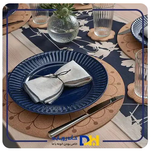 زیربشقابی (تکی) چوب پنبه ایکیا SVARTVIDE