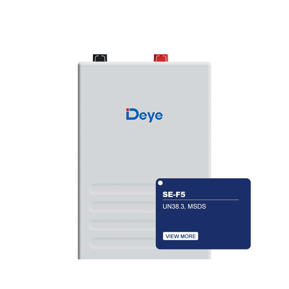 باتری لیتیوم 100 آمپرساعت 51.2 ولت 5 کیلووات مدل SE-F5-LiFePO4 برند Deye