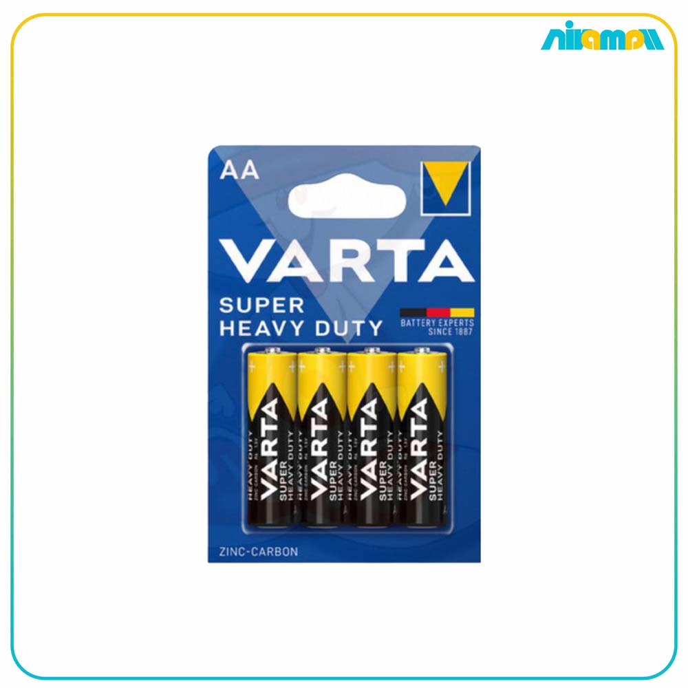 باتری قلمی وارتا heavy duty بسته 4 عددی