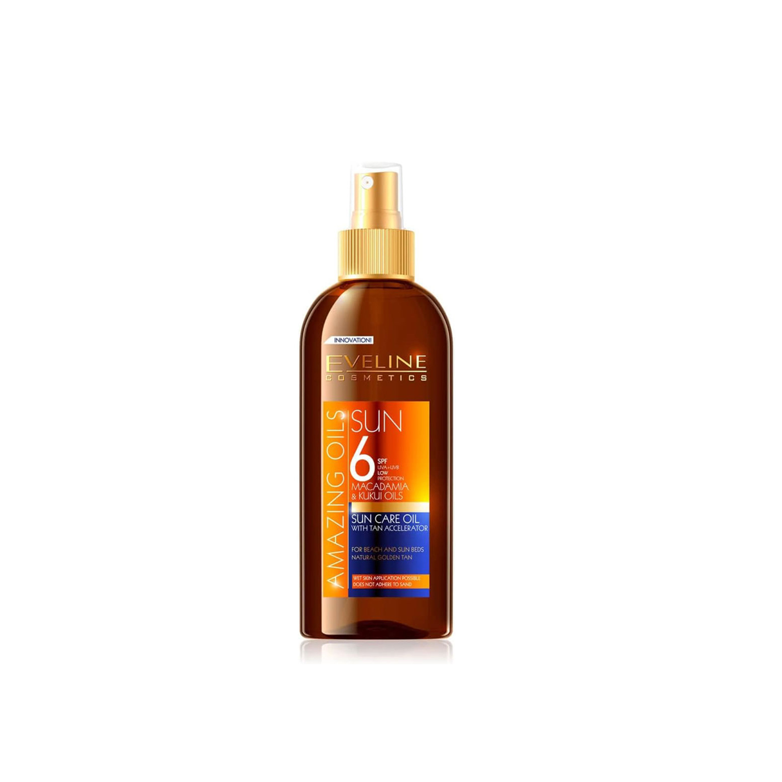 خرید و قیمت روغن برنز کننده اولاین SPF6 EVELINE