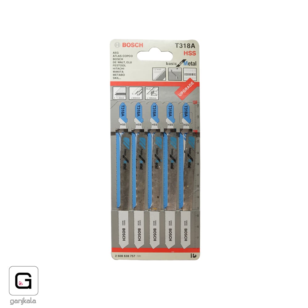 تیغ اره عمودبر T318A آهن بلند BOSCH
