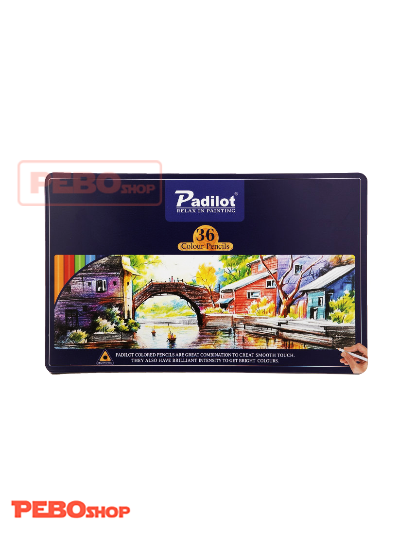 مداد رنگی 36 رنگ فلزی پادیلوت مدل F-810236