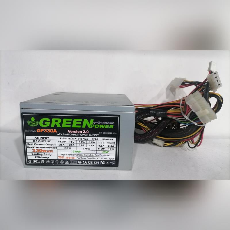 پاور گرین مدل GP-330A- دارای دو ریل دوازده ولت