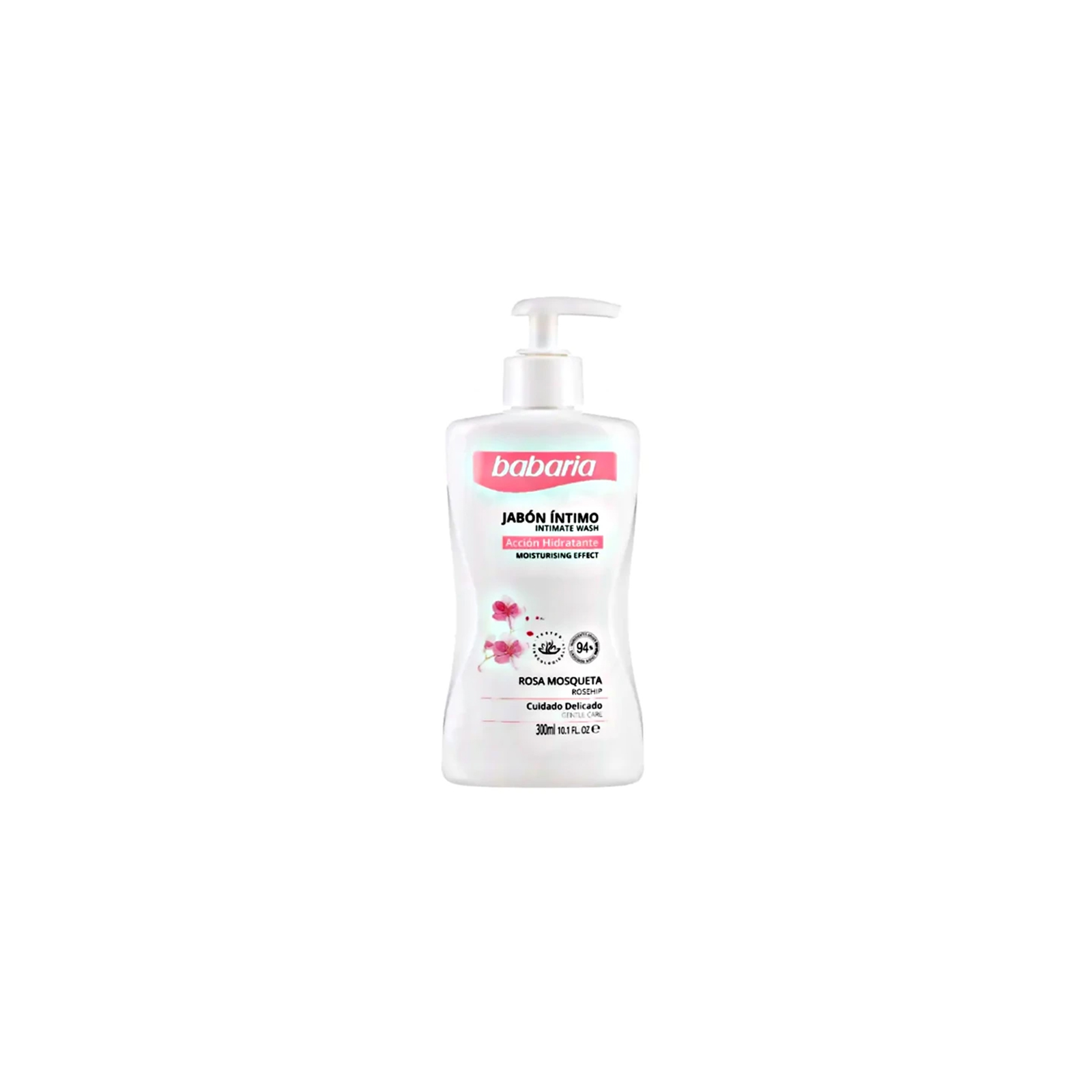 ژل بهداشتی بانوان باباریا مدل Jabon Intimo rosa حجم 300 میلیلیتر