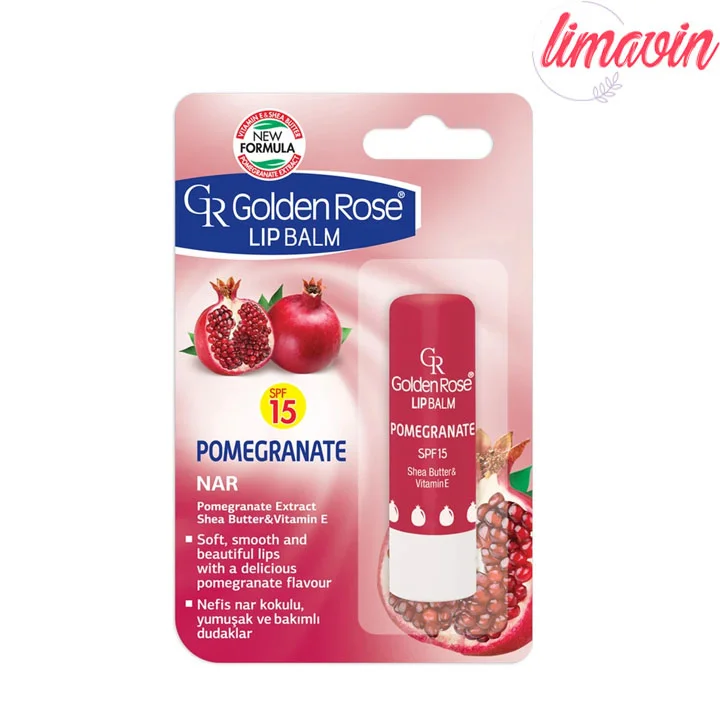 بالم لب گلدن رز مدل Pomegranate Shine حجم 5 میلی لیتر