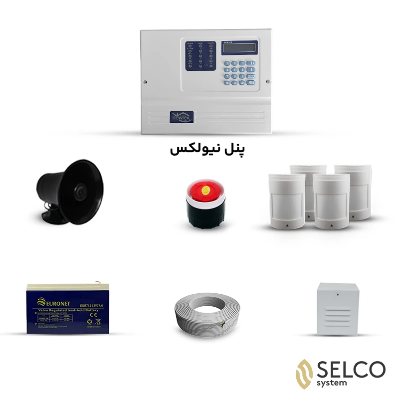 پک دزدگیر نیولکس با چهار چشمی پرو