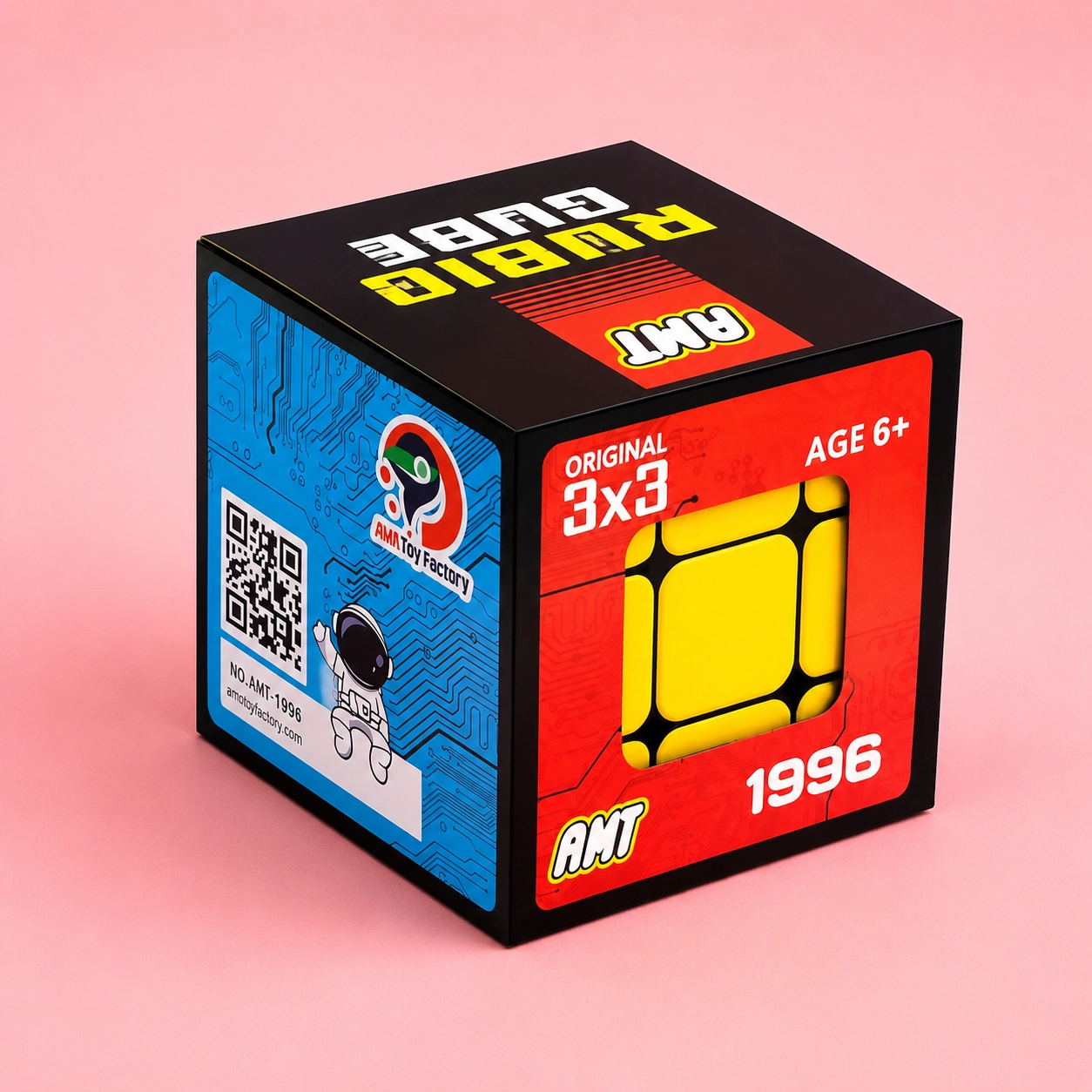 روبیک خودرنگ تک جعبه1996 -180(AMT)