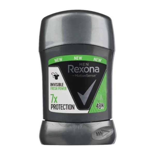 استیک دئودورانت مردانه رکسونا Rexona مدل Invisible Fresh Power