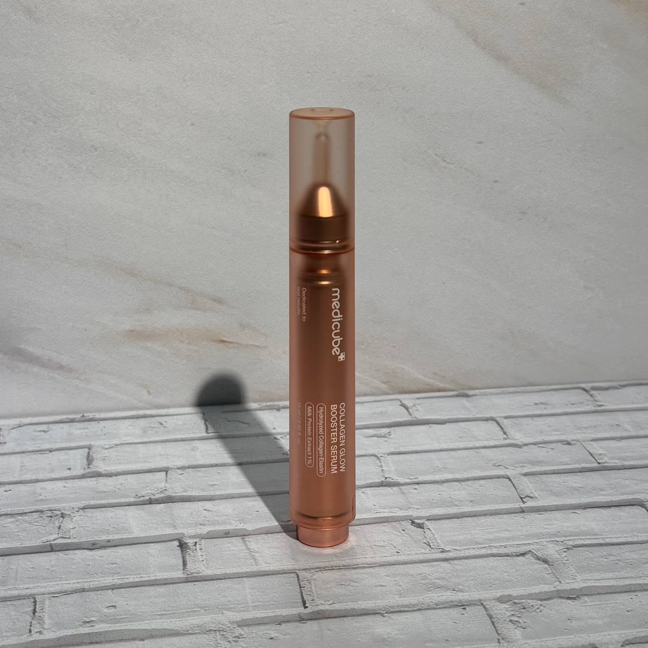 سرم تقویت‌کننده درخشندگی کلاژن مدی کیوب 15 میل Medicube Collagen Glow Booster Serum