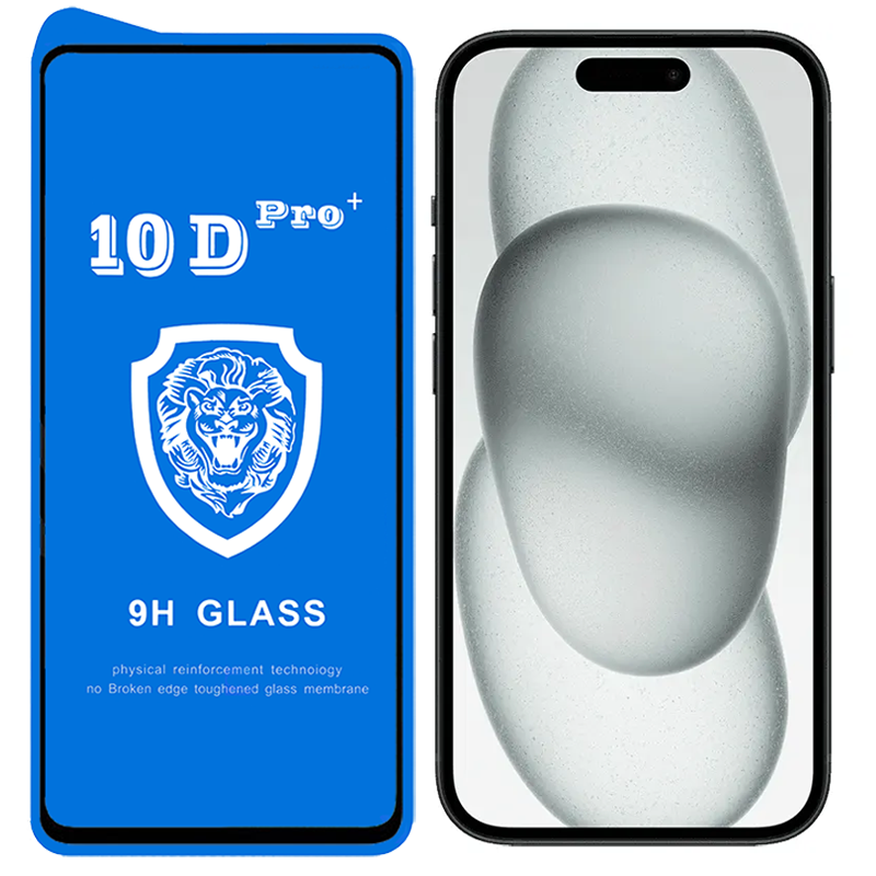 گلس محافظ فول +10D Pro آیفون 15 پلاس