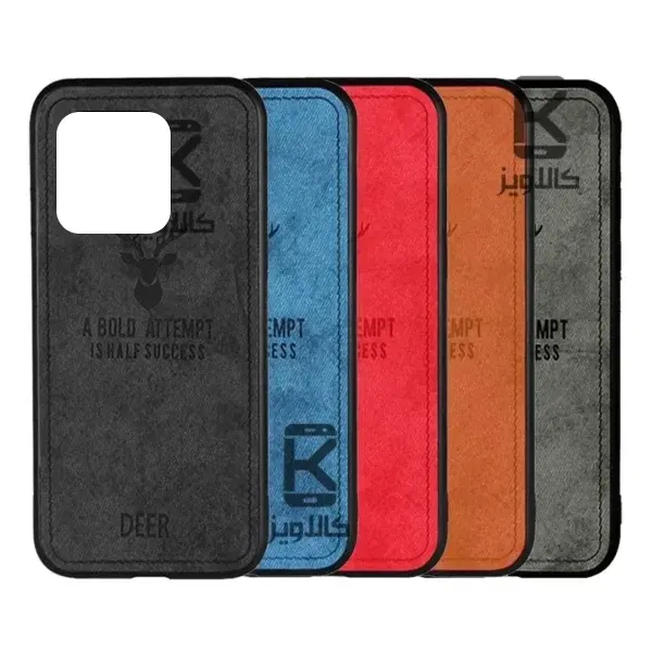 قاب پارچه ای گوشی شیائومی Redmi Note 14 4G مدل گوزنی