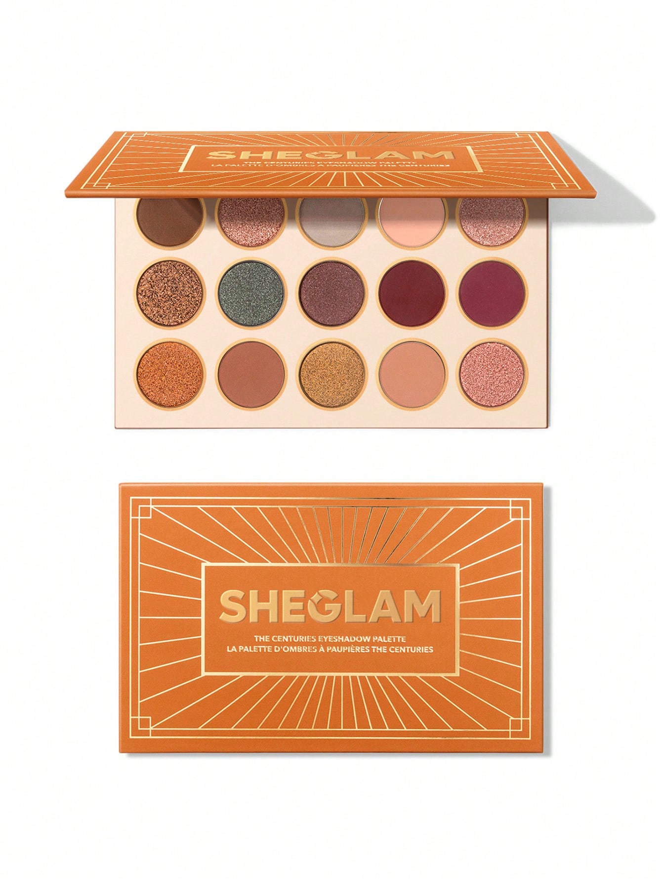 Sheglam The Centuries Eyeshadow Palette پالت سایه چشم 15 رنگ شیگلم