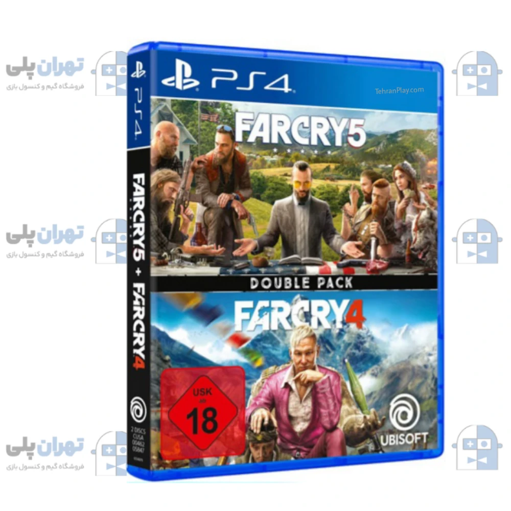 بازی Far Cry 4 + Far Cry 5 Double Pack برای PS4