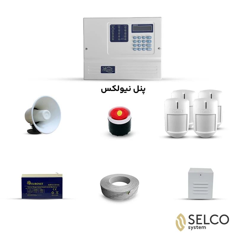 پک دزدگیر نیولکس با چهار چشمی آلفا