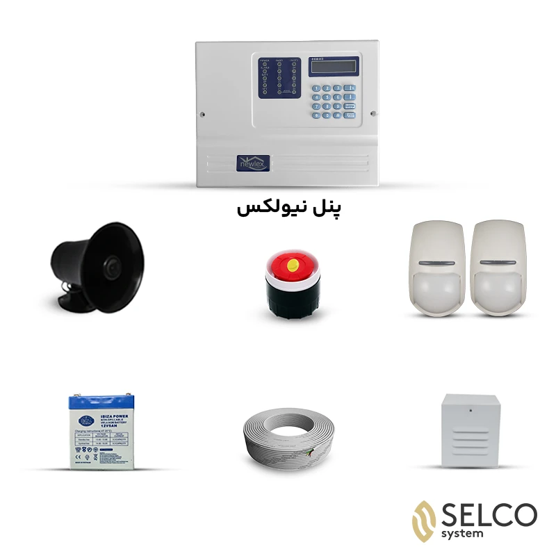 پک دزدگیر نیولکس با دو چشمی پایرونیکس