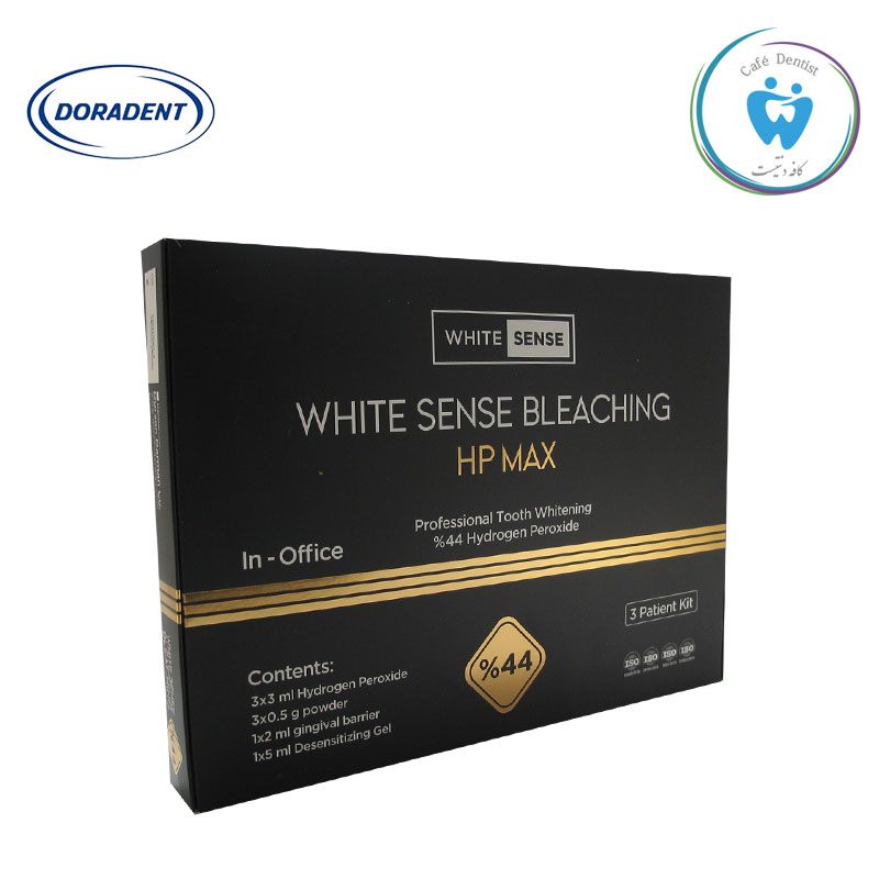 کیت بلیچینگ مطب 44% دورادنت – WHITENESS Doradent HP 44%
