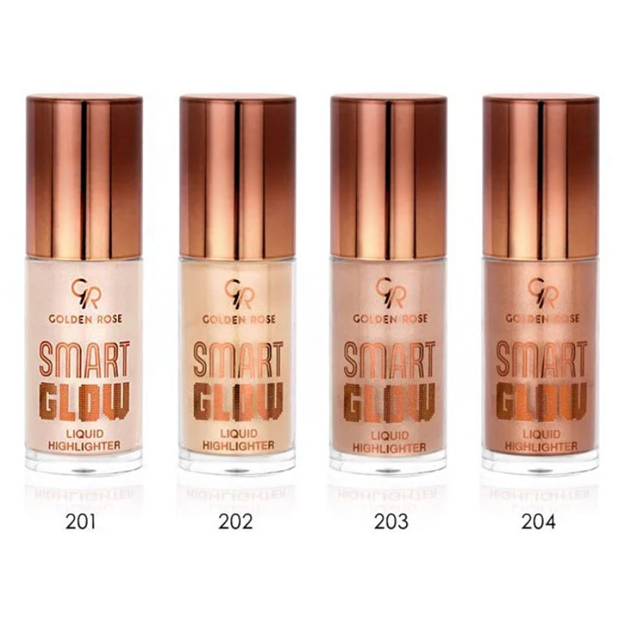 هایلایتر مایع اسمارت گلدن رز | GR Smart Glow Liquid Highlighter