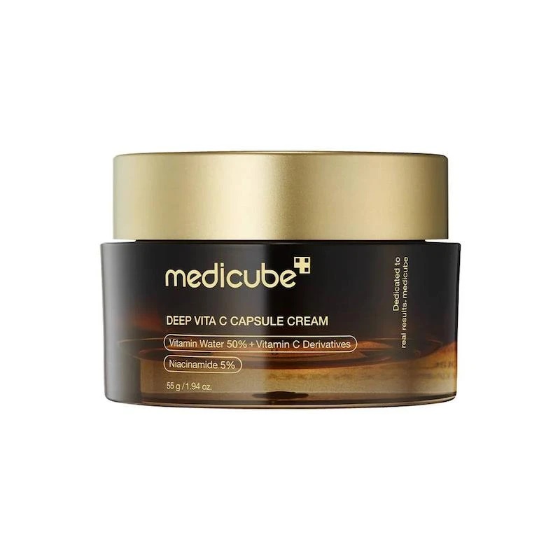 کرم کپسولی ویتامین سی مدی کیوب Medicube Deep Vita C Capsule Cream 55g